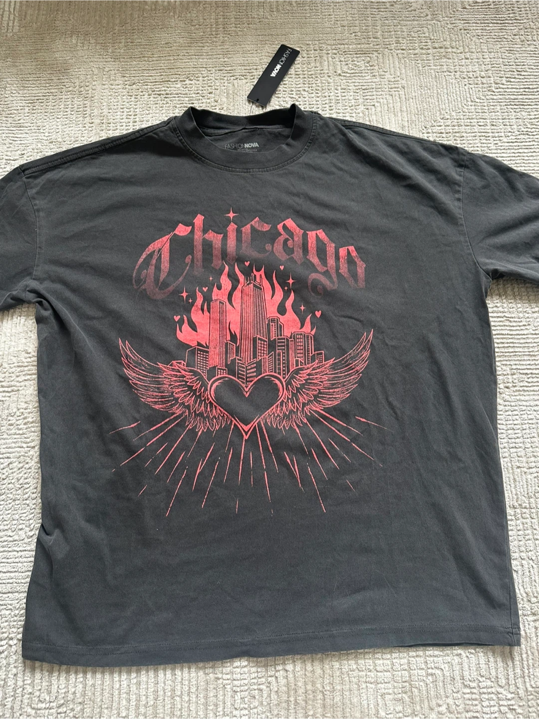 New Fashion Nova 100% cotton Tee - Size S - photo 2