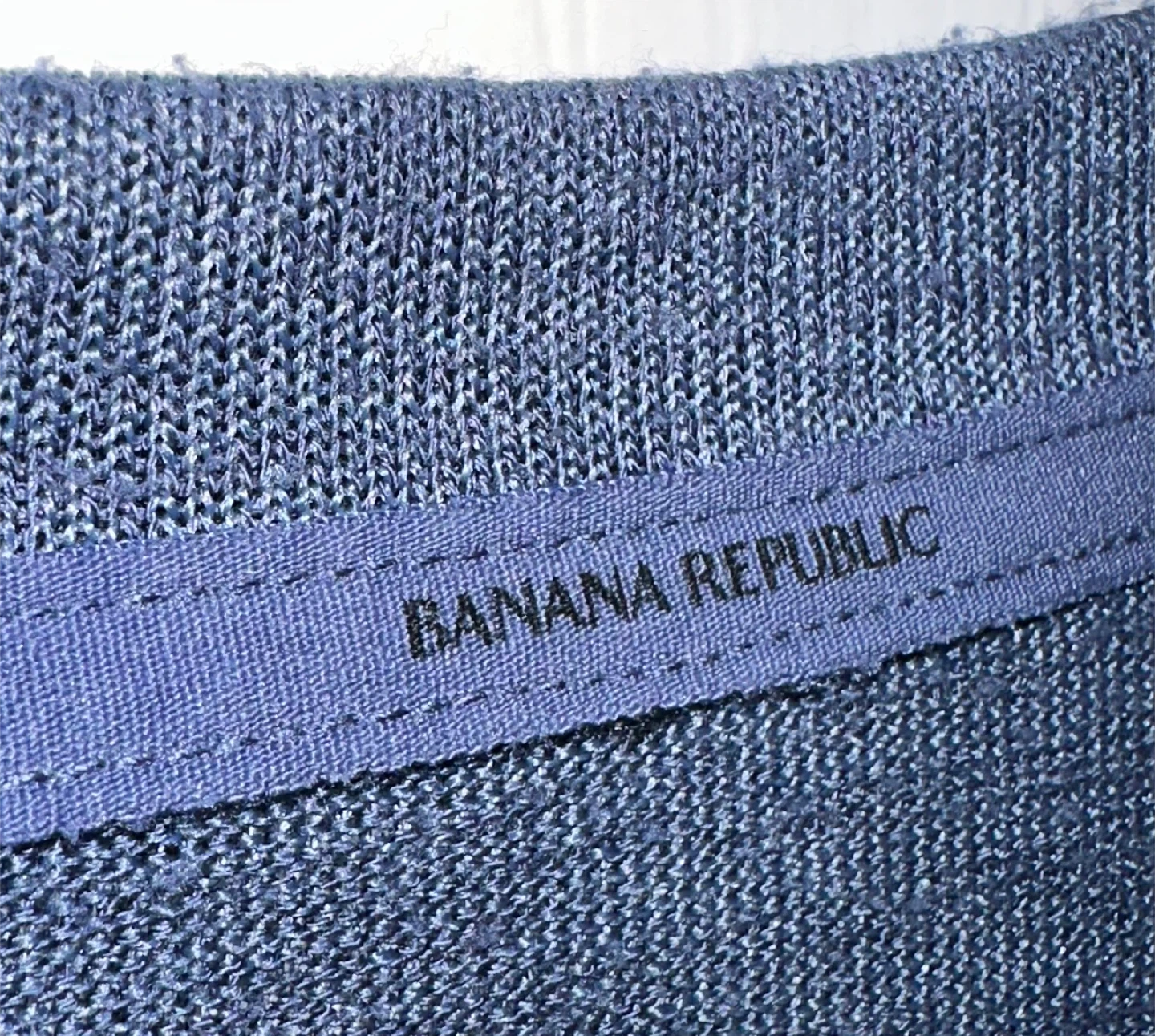 Banana Republic Blue Long Sleeve Shirt 🏆 - photo 4