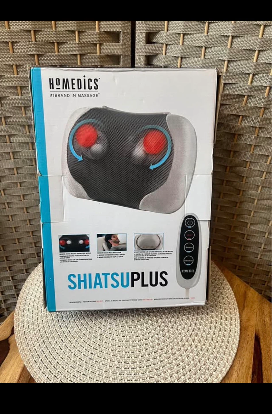 HoMedics ShiatsuPlus Massage Pillow
