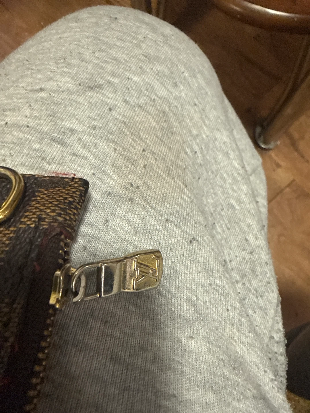 Louis Vuitton Damier Ebene Canvas Pouch - photo 2