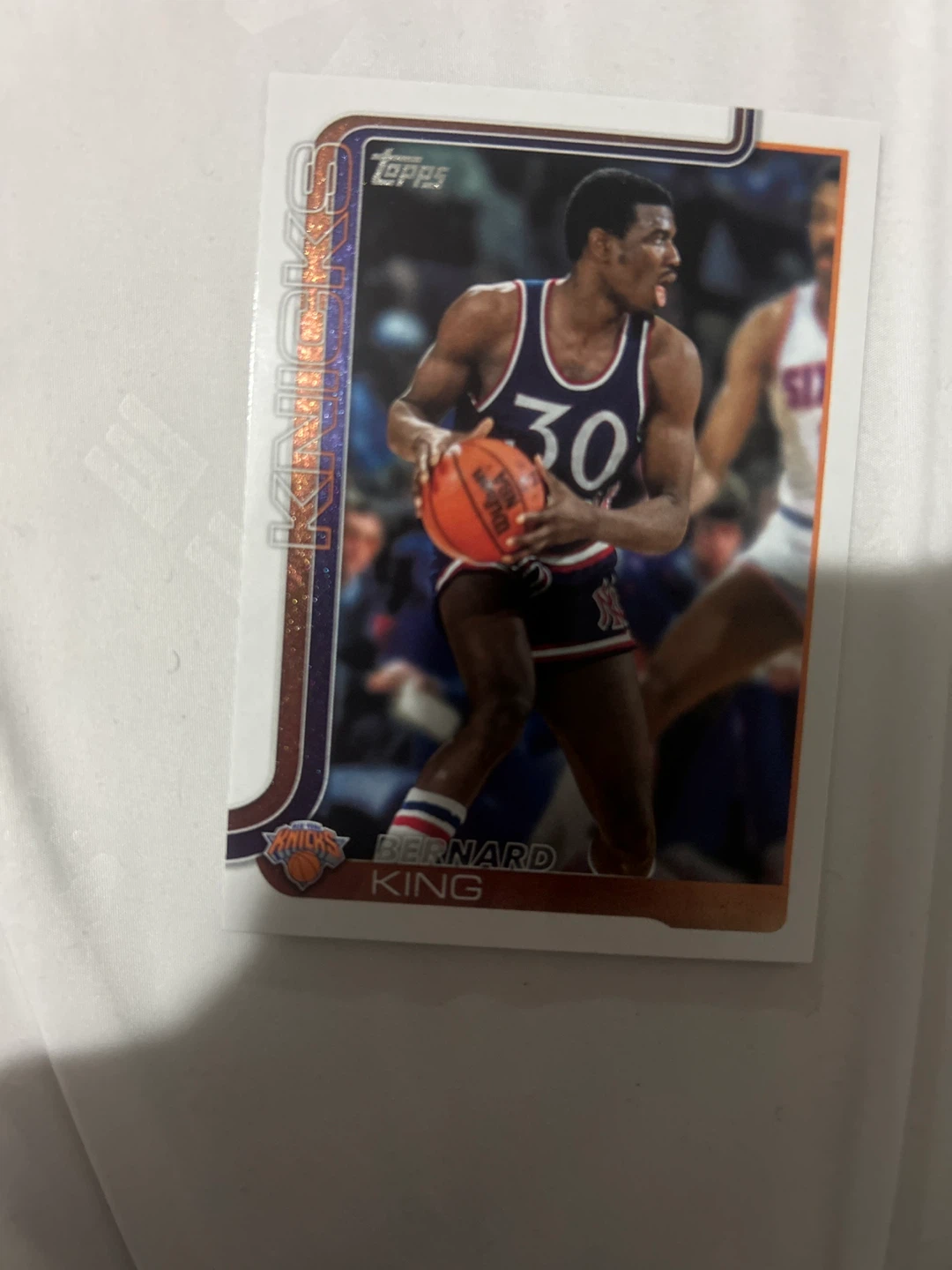 Topps Bernard King New York Knicks #268 Basketball Card