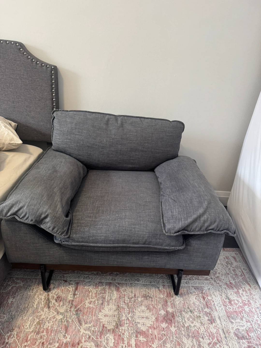 Article Grey Armchair