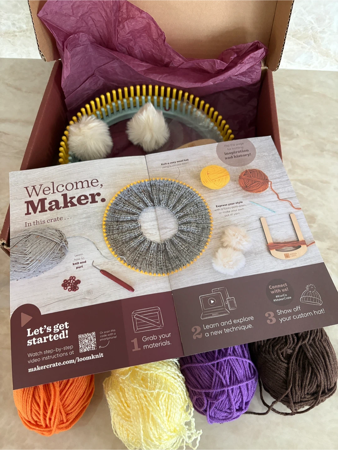 NEW Loom Kit to make Knitted Hats - photo 2