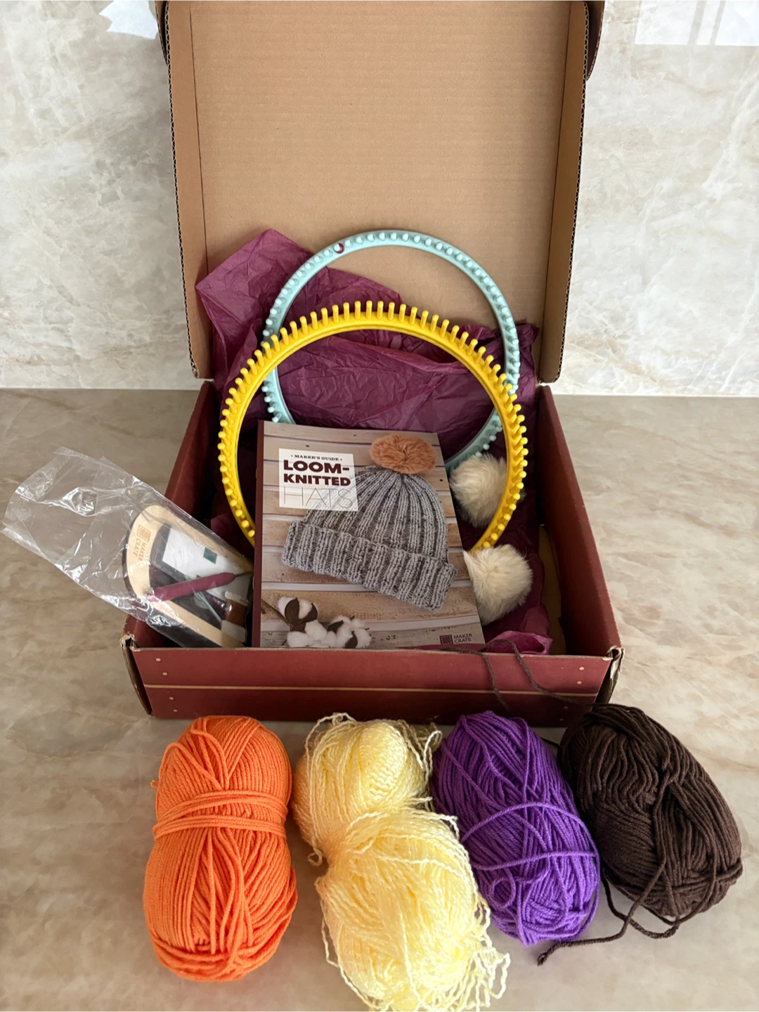 NEW Loom Kit to make Knitted Hats
