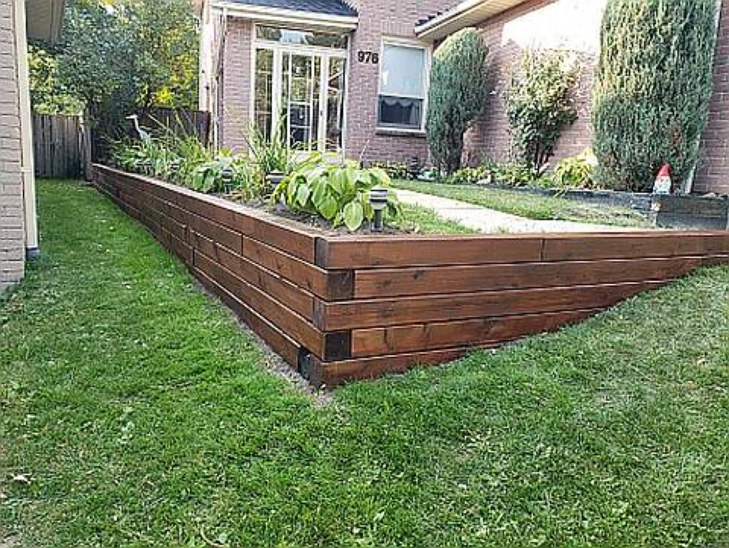 Retaining walls installation 🏆 - photo 5