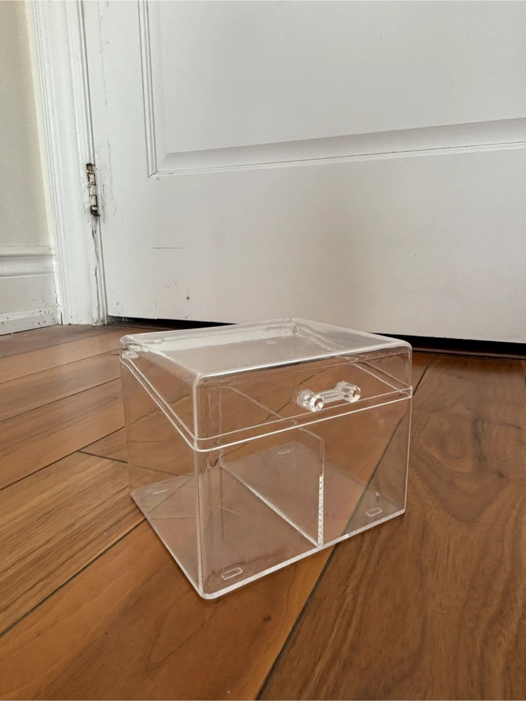 Clear Acrylic Makeup Organizer Box - photo 2