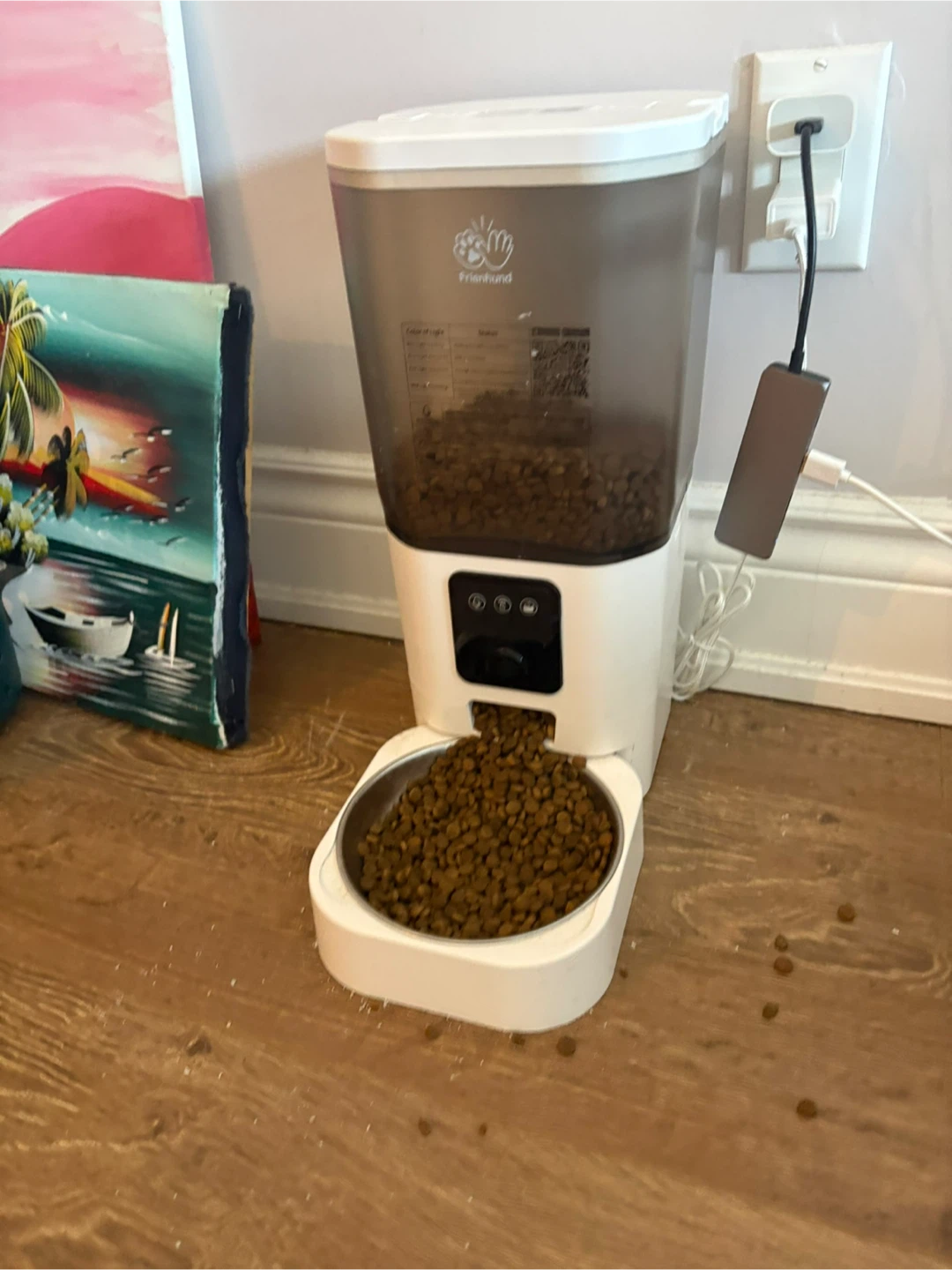 FrienHund Automatic Cat Feeder with 2K Camera & WiFi