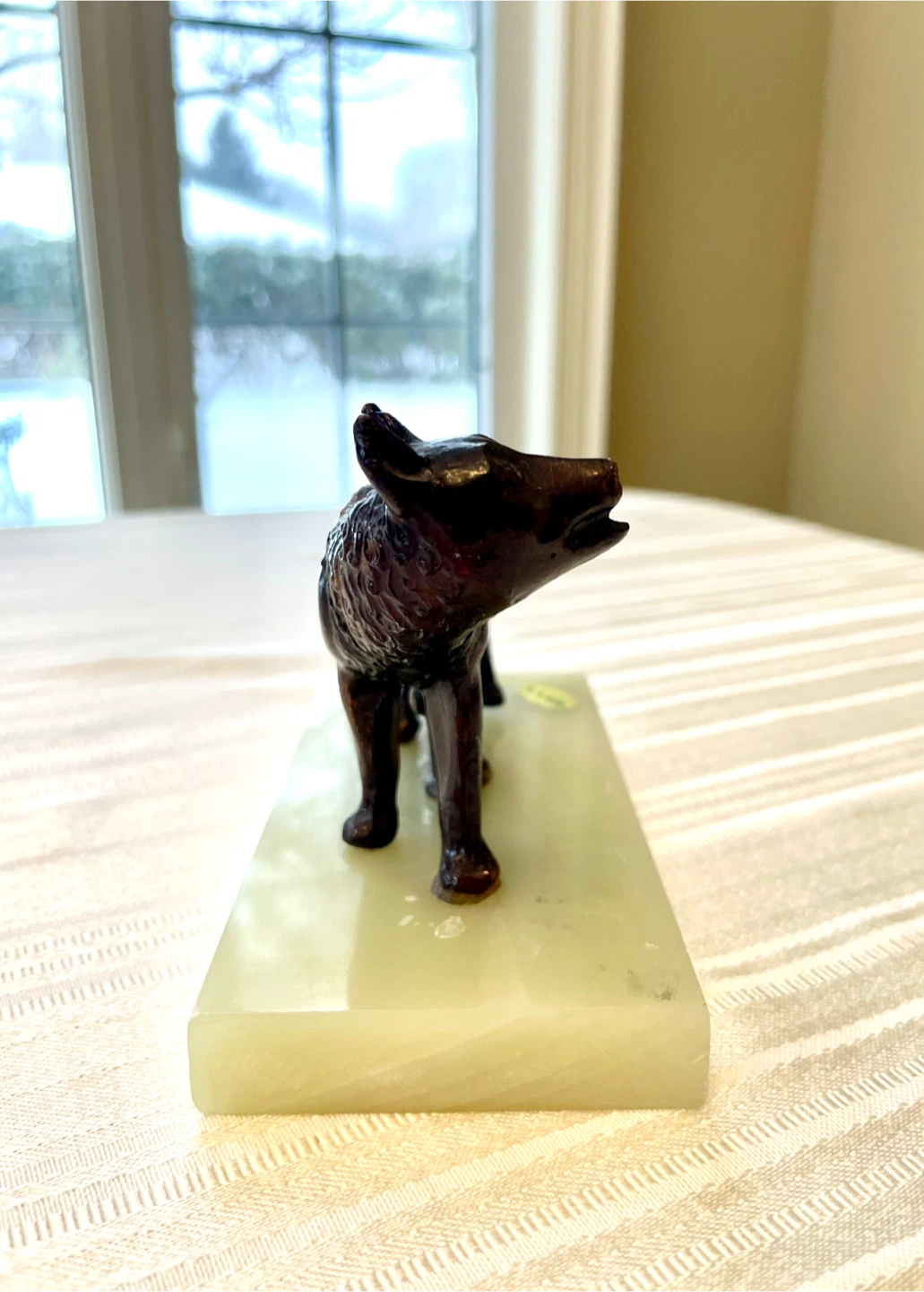 FATHER’S DAY Bronze Capitoline Wolf Figurine Copenhagen Denmark - photo 3