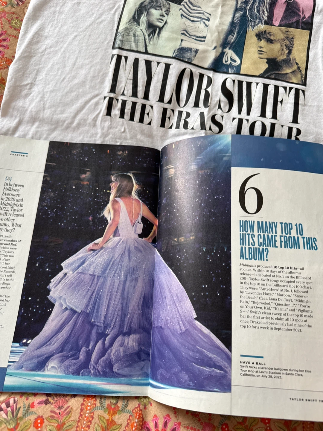 Taylor Swift The Eras Tour T-Shirt & Magazine 🏆 - photo 5