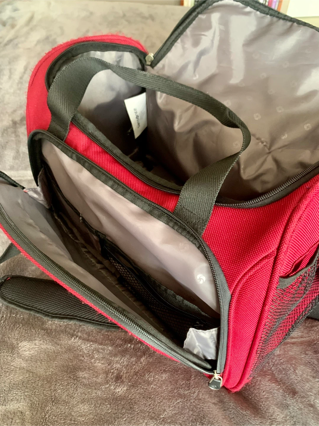 Samsonite Red Duffle Bag - photo 3