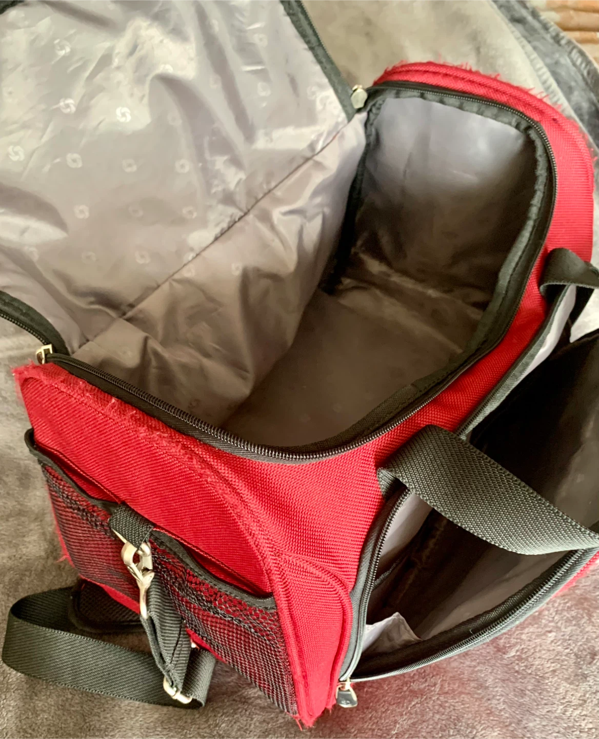 Samsonite Red Duffle Bag - photo 2