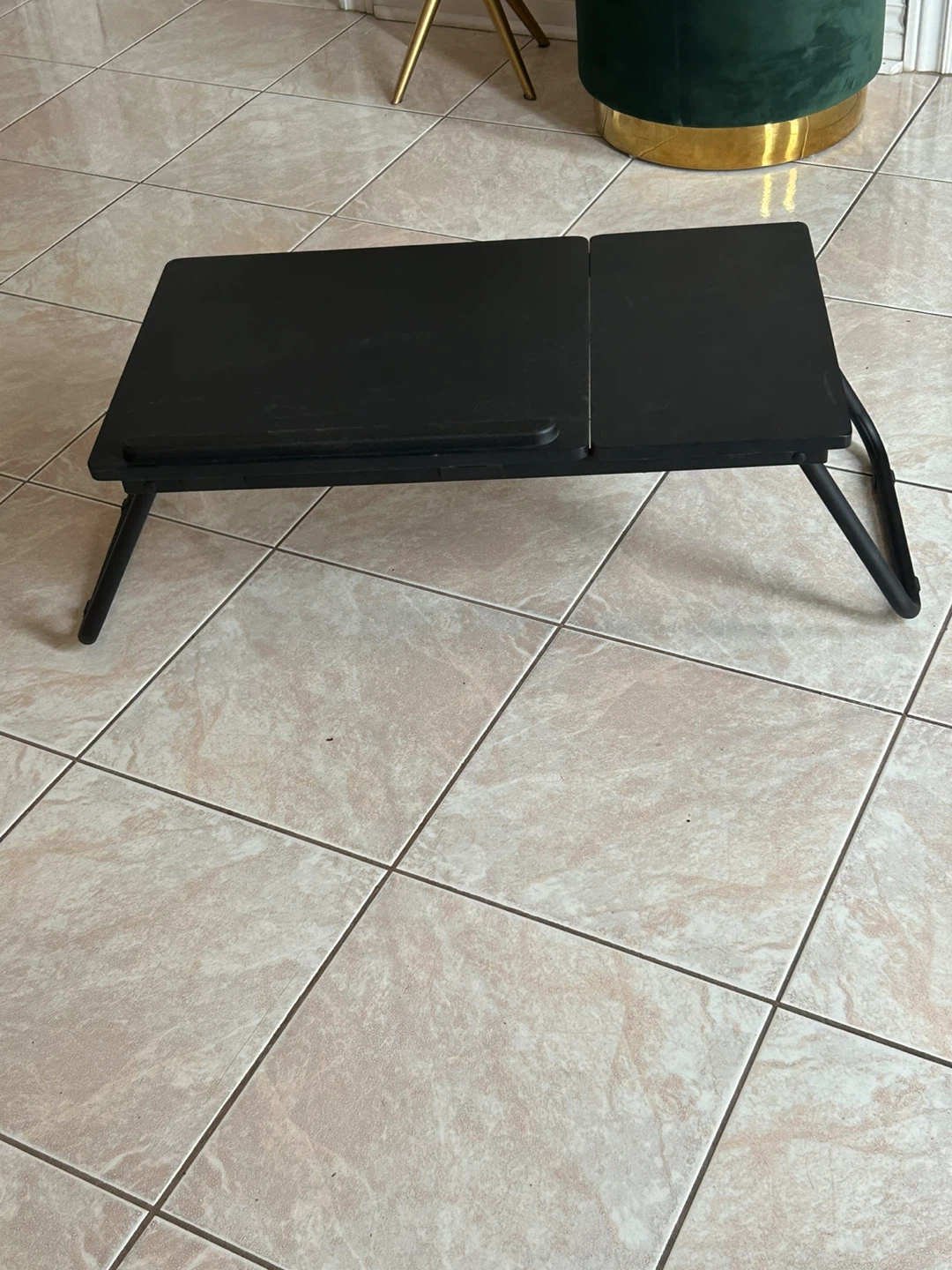 Black Foldable Lap Desk