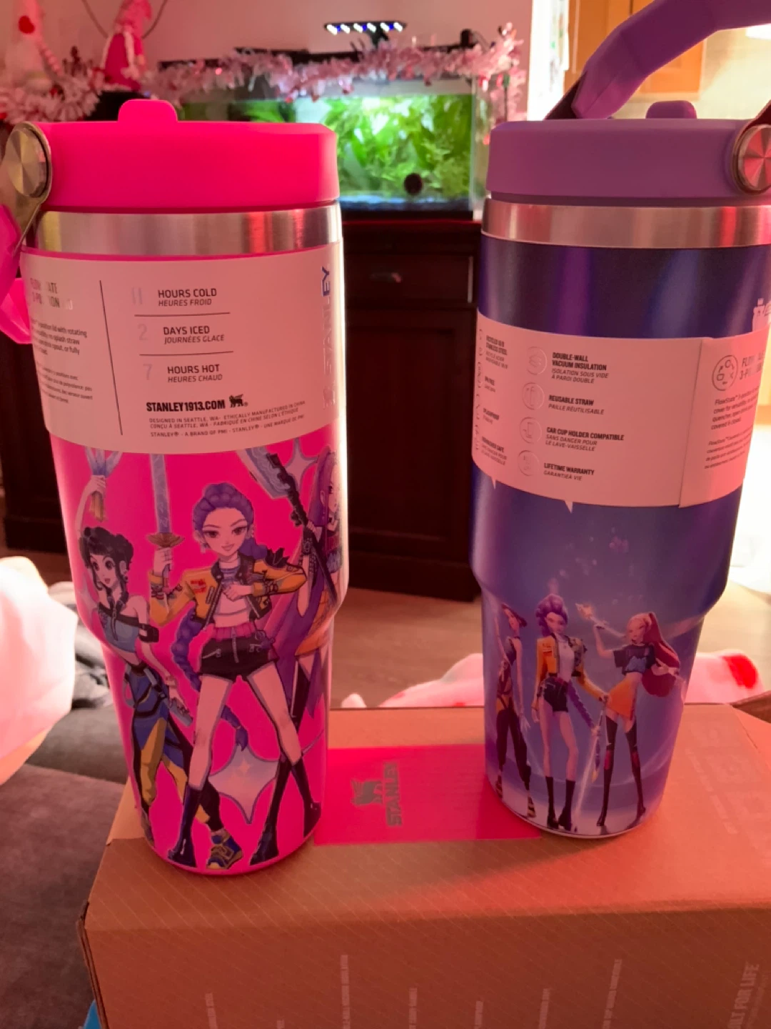 Stanley Tumbler 30oz - pink and purple - photo 2
