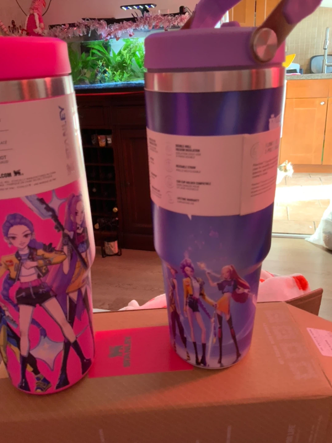 Stanley Tumbler 30oz - pink and purple - photo 4