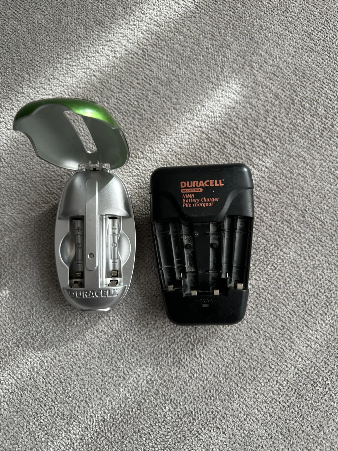 Duracell Battery Chargers - Both for $5