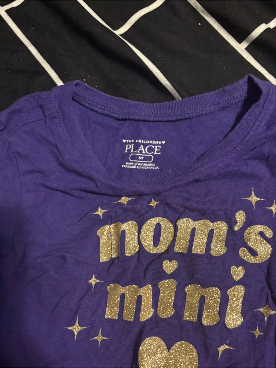 Purple "Mom's Mini" Long Sleeve Shirt - Size 5T - photo 2