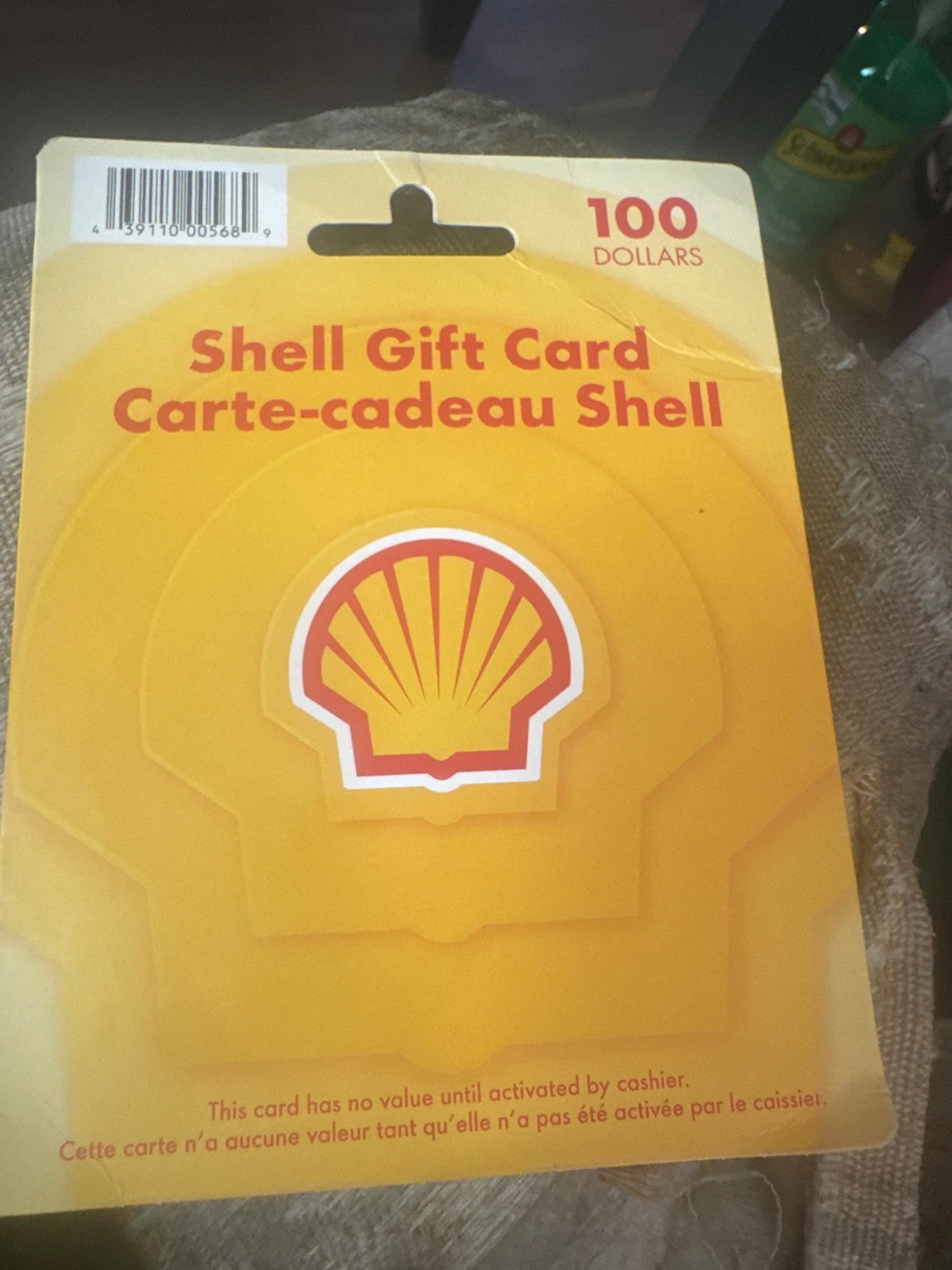$100 Shell Gift Card