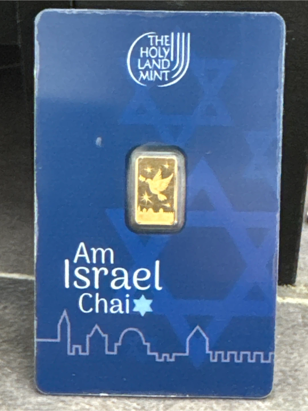 18000 mint 2 The Holy Land Mint 1g Gold Bar🏆