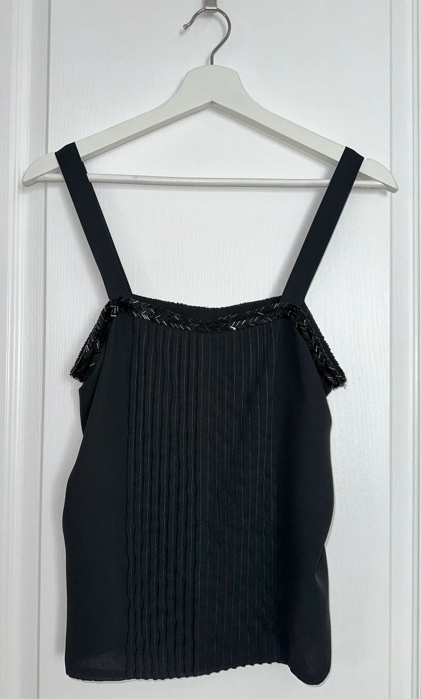 Black Beaded Camisole Top 🏆
