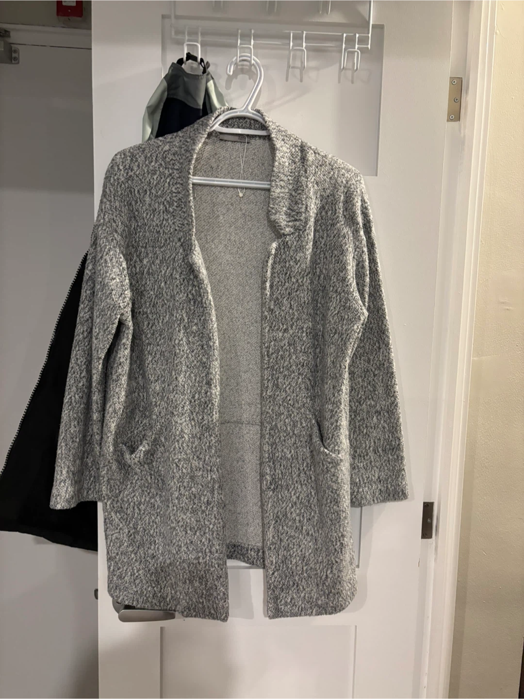 Zara Grey Marled Cardigan