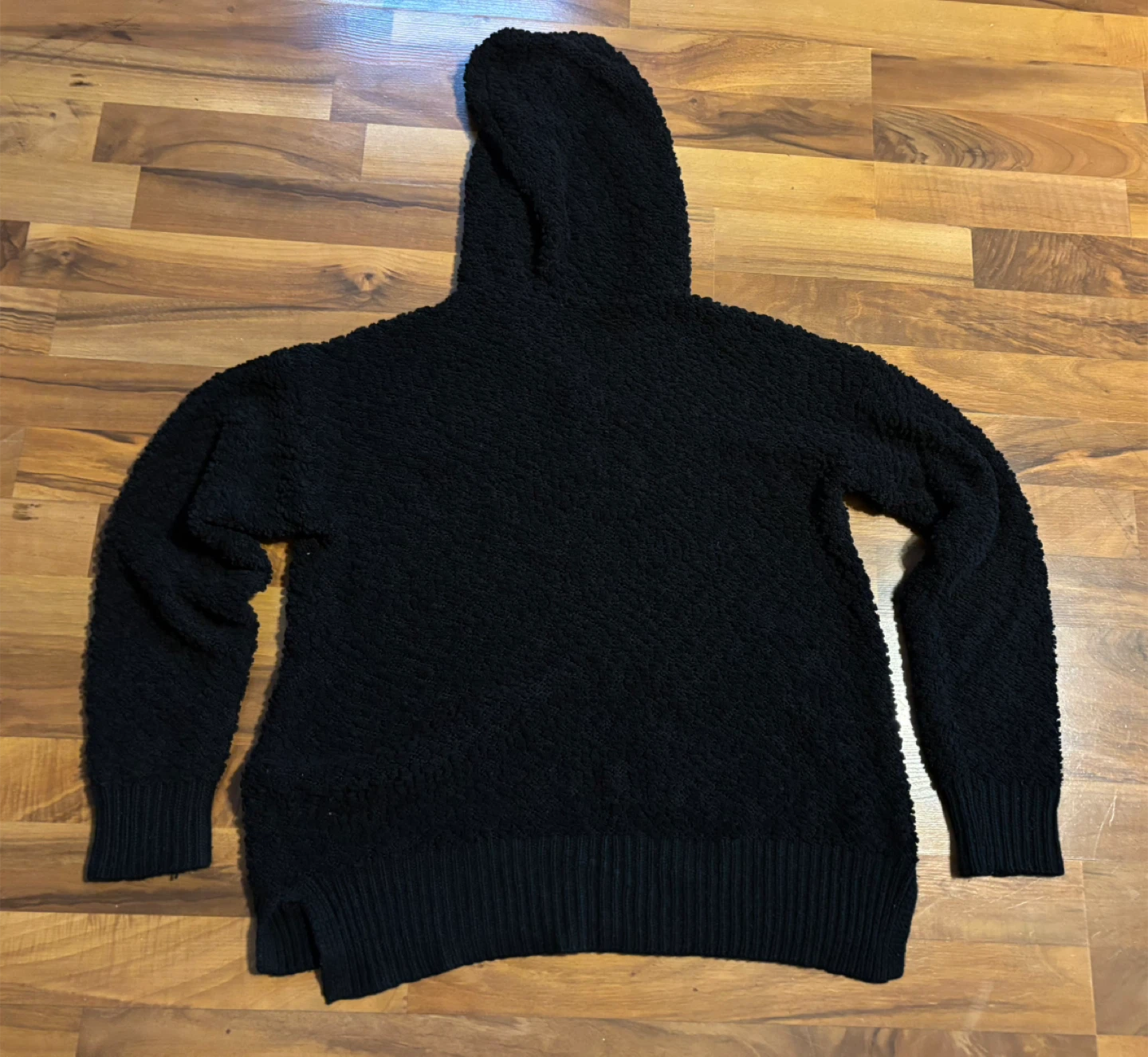 🏆 Black Fuzzy Hoodie - XL/XXL (15-17) - photo 5