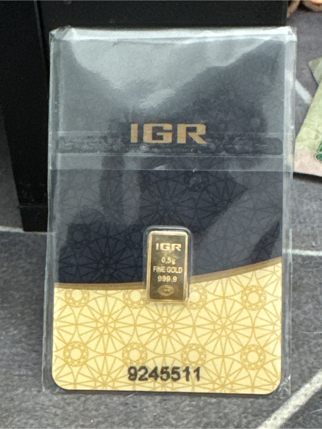IGR 0.5g Fine Gold Bar🏆