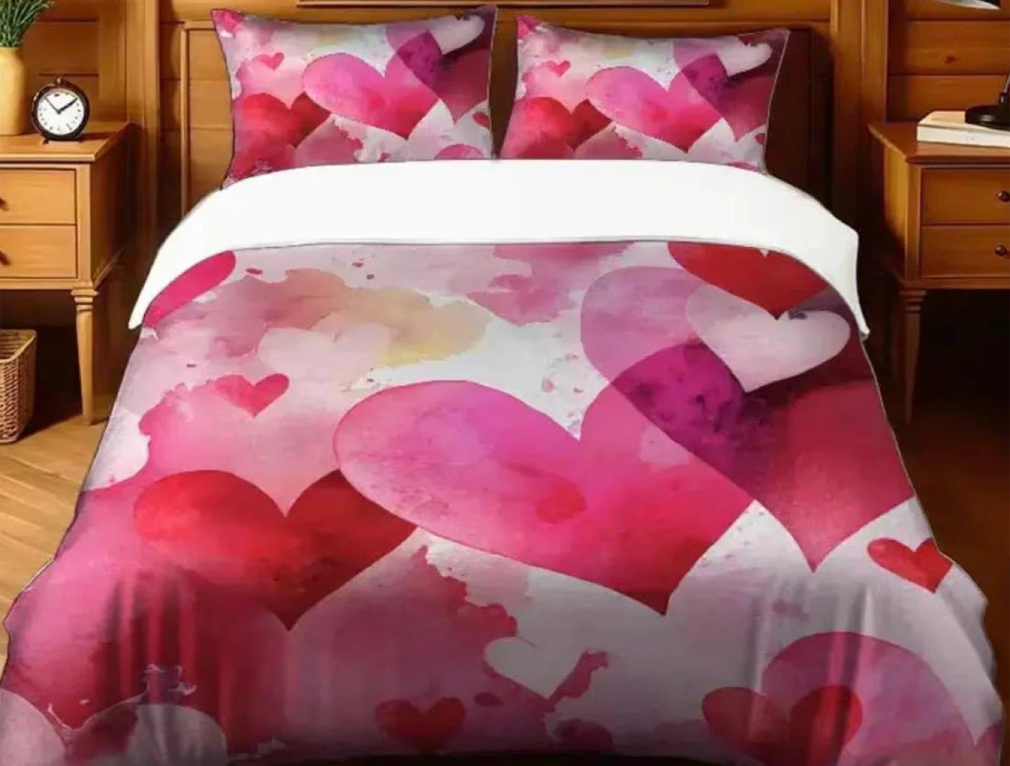 Heart Pattern Duvet Cover Set- Valentines special - photo 2