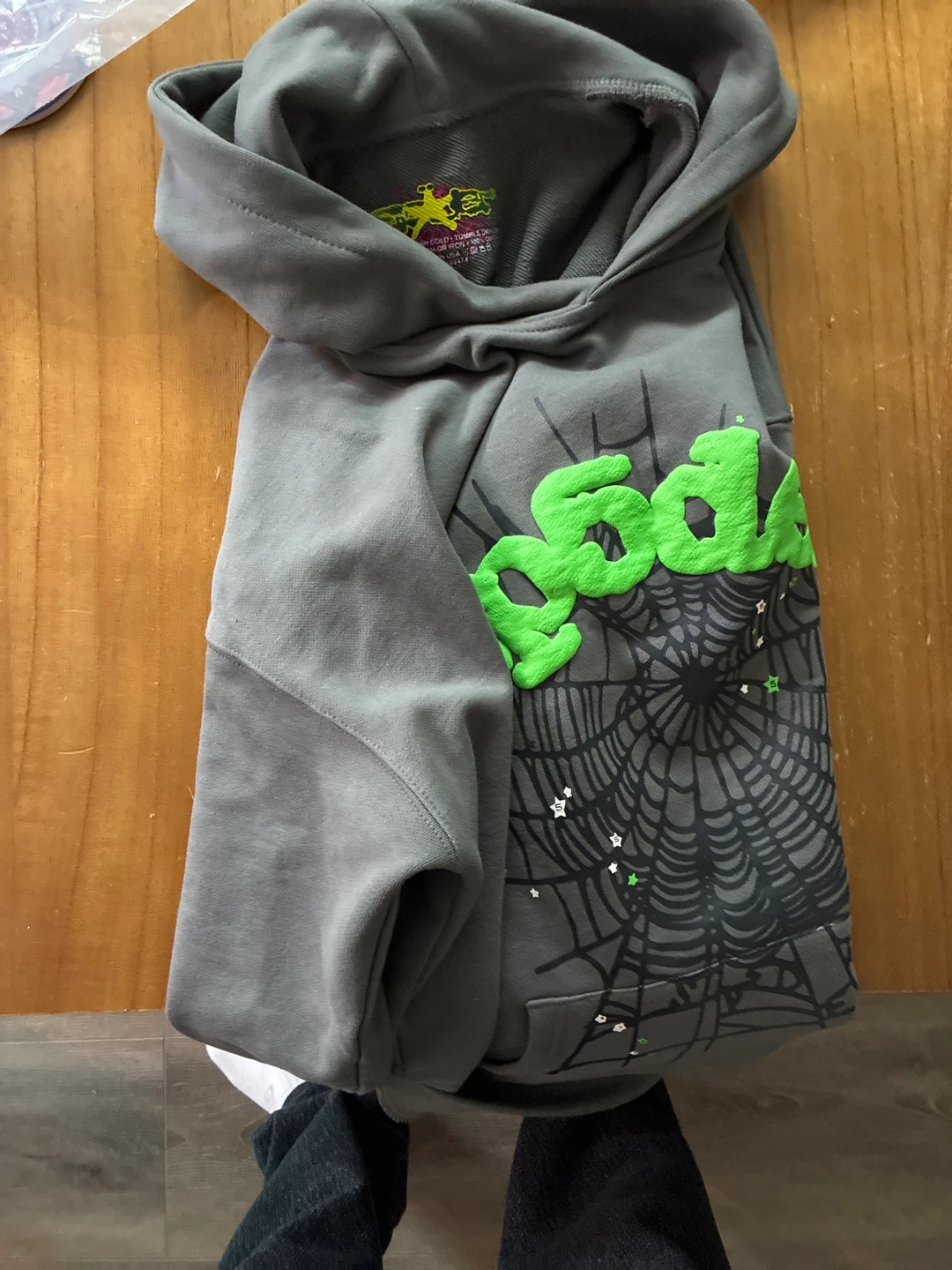 Spooky Spider Web Hoodie - photo 3