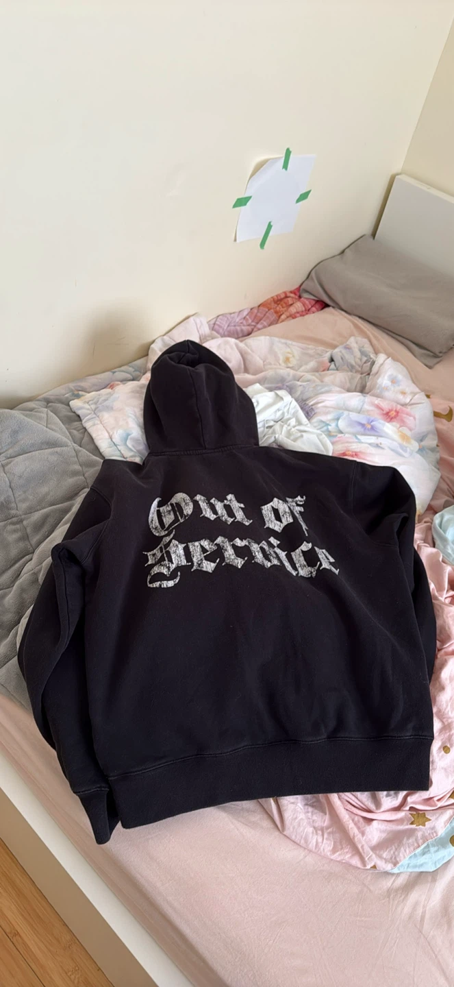 Out of Service Black Hoodie - photo 2