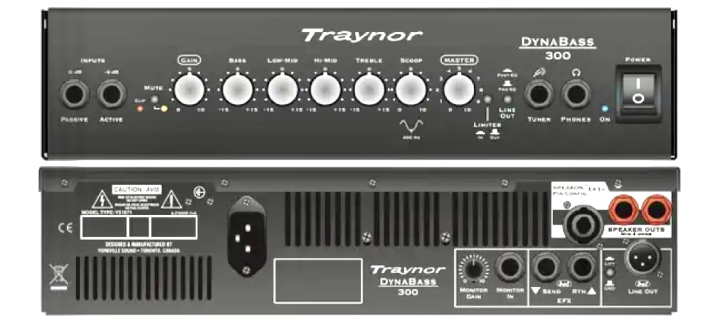 FATHER’S DAY Traynor Black DynaBass 300 Bass Combo Amplifier 🏆 - photo 5