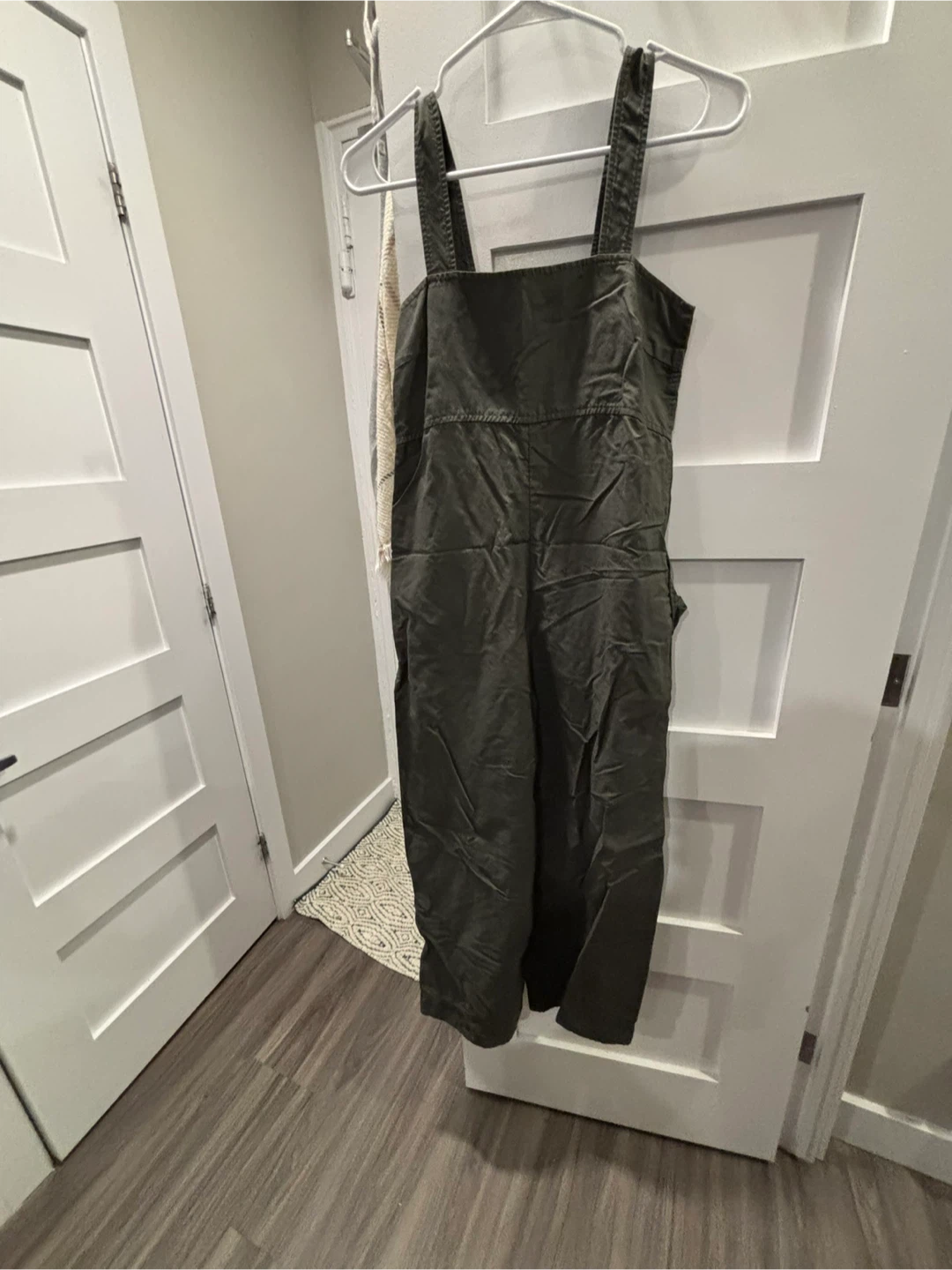 Uniqlo Women's Overalls - Olive Green