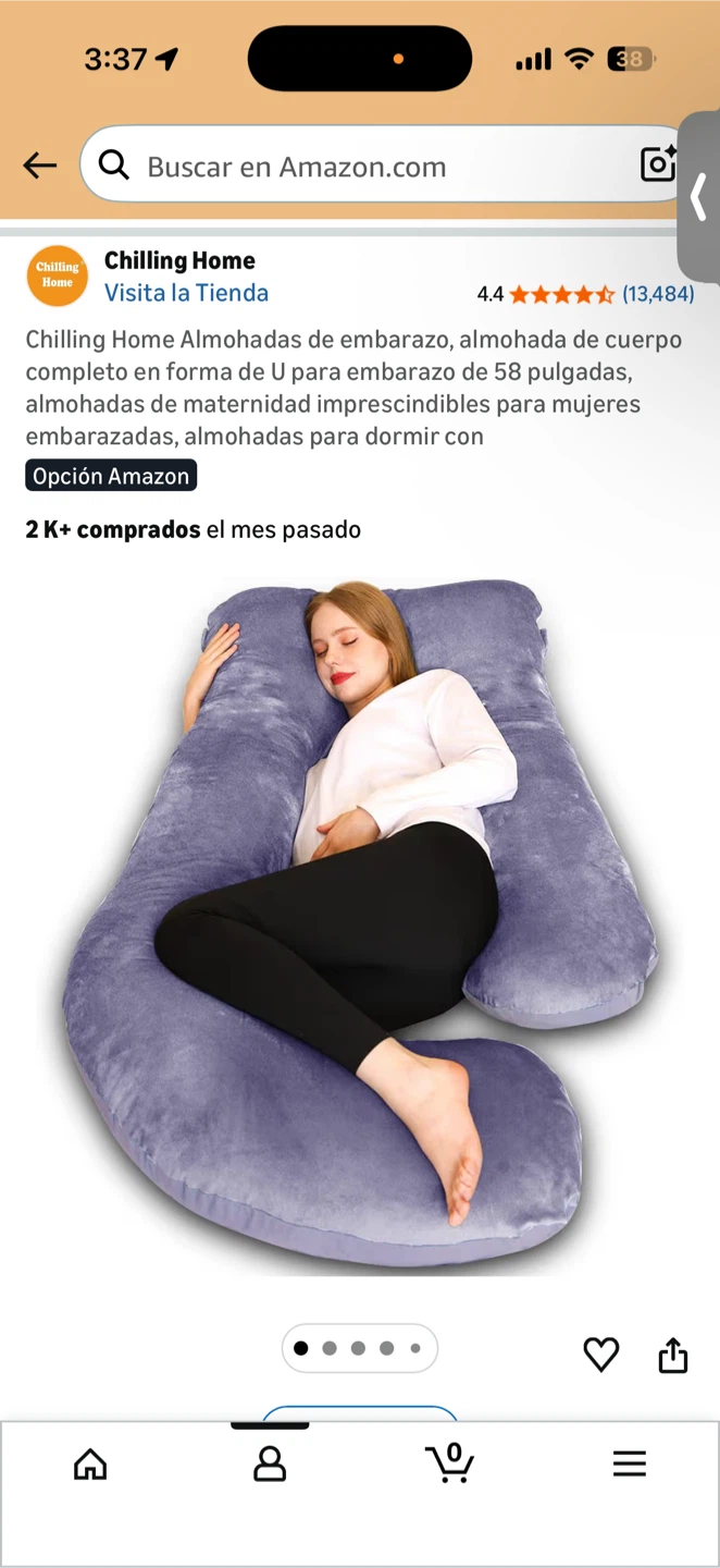 Chilling Home U-Shaped Pregnancy Pillow - 58 Inches