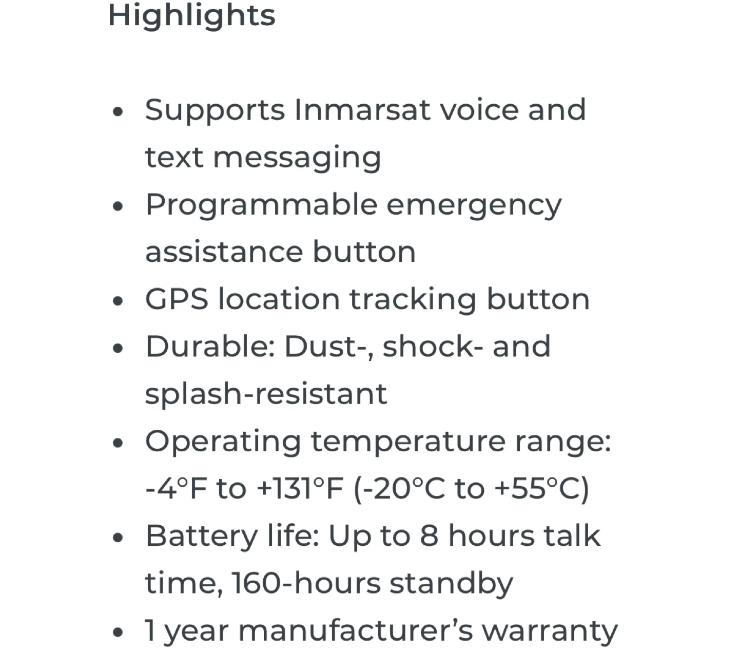 Inmarsat IsatPhone 2 Satellite Phone - photo 4