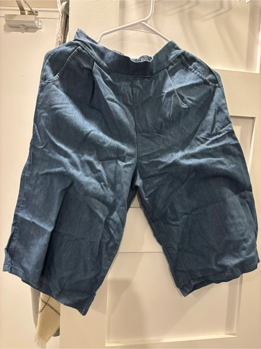 Blue Denim Culottes