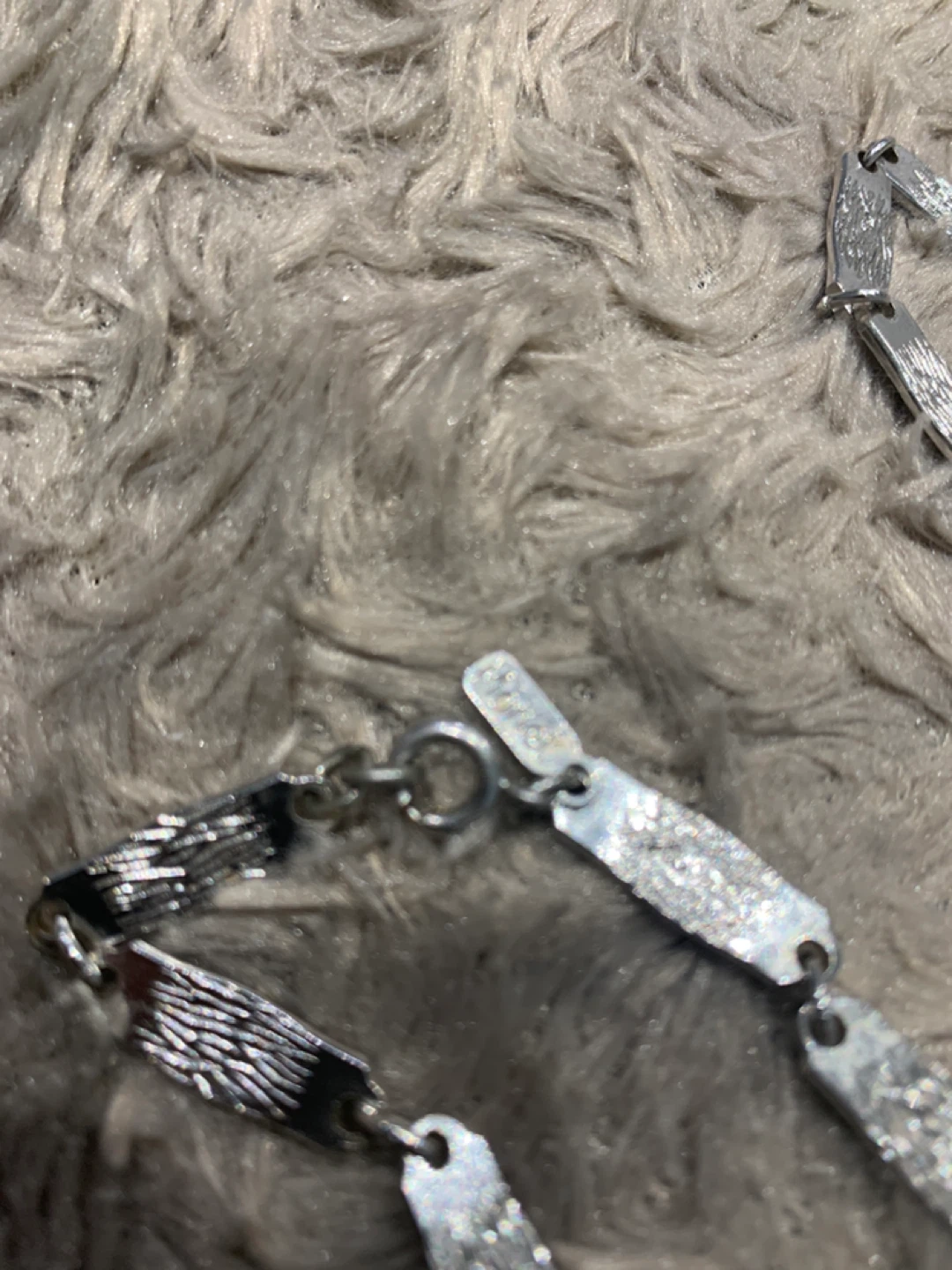 Monet Silver Tone Necklace 36 inches - photo 4