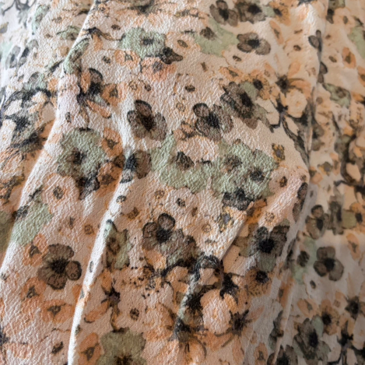 H&M Floral Print Midi Skirt with Slit Size 2 EUC - photo 5