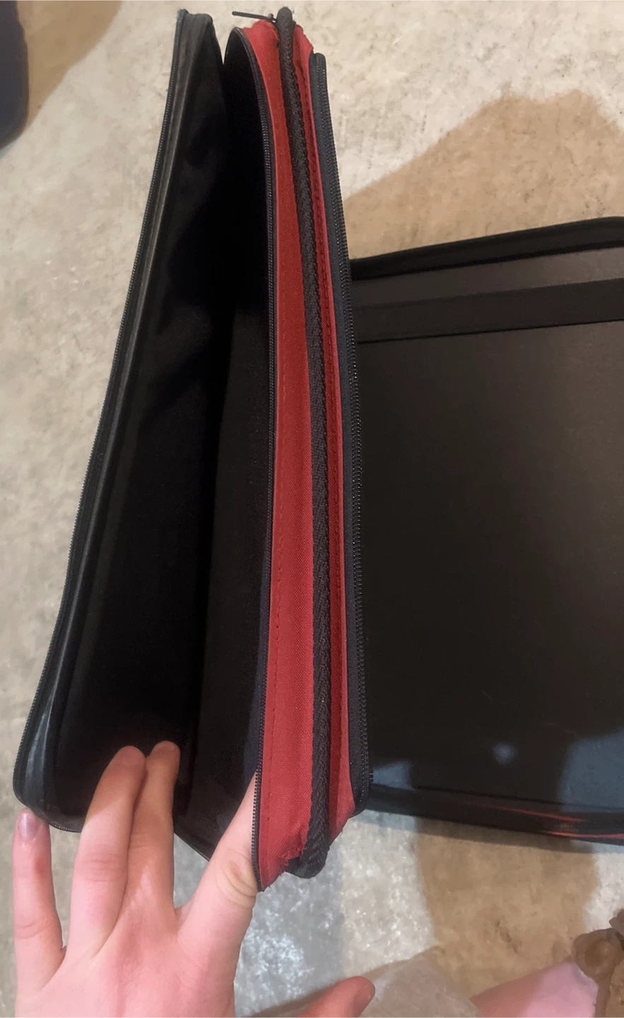 1” Five Star 3-Ring Binder Folio Red - photo 4