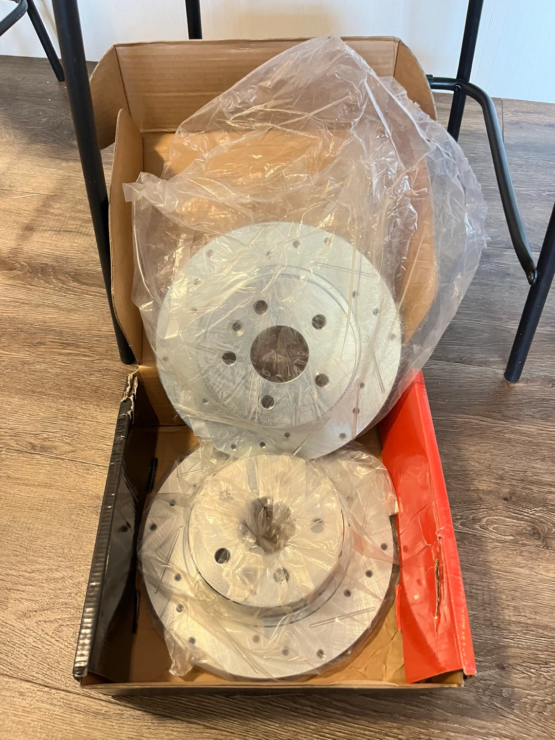 R-Premium Slotted Brake Discs (Pair) 🏆 - photo 4