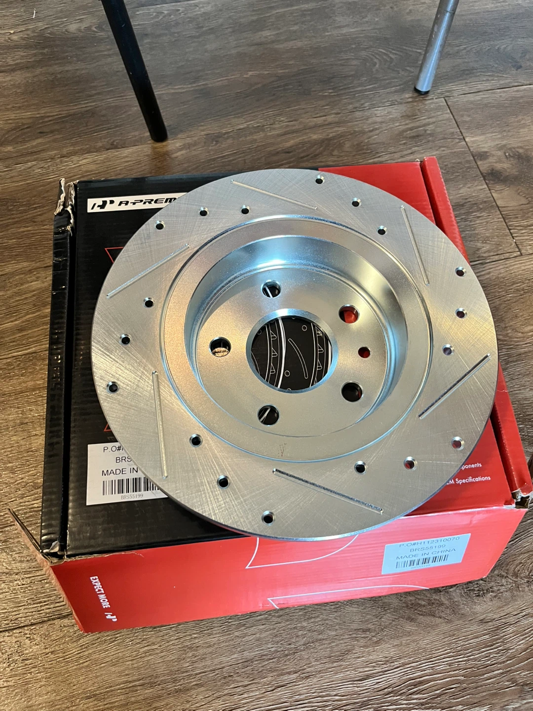 R-Premium Slotted Brake Discs (Pair) 🏆 - photo 3