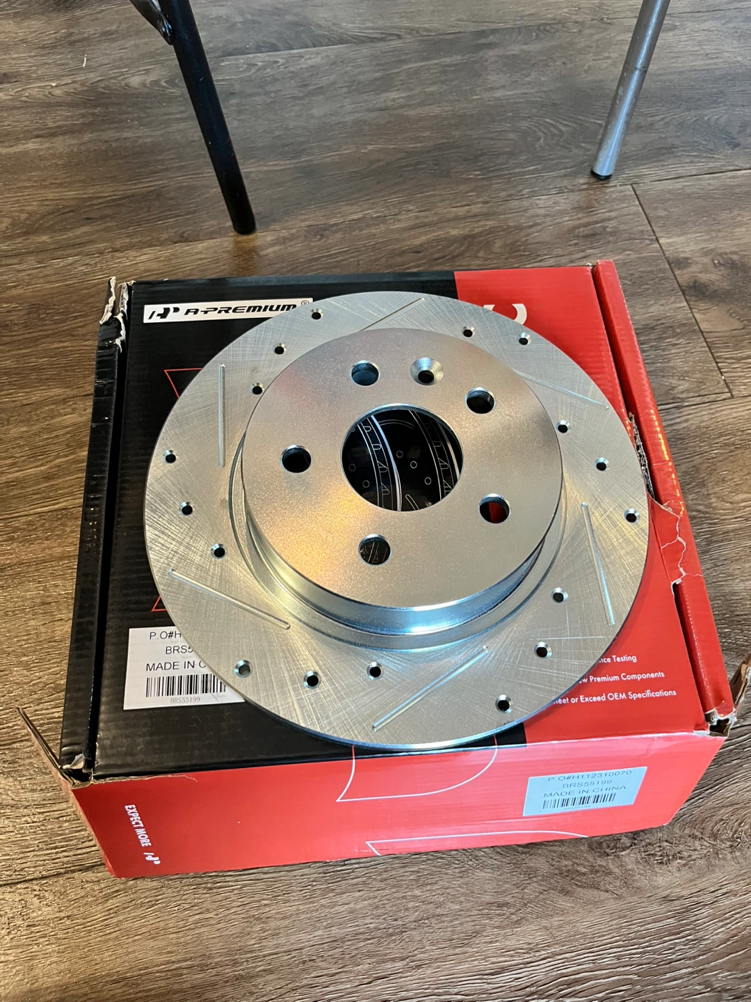 R-Premium Slotted Brake Discs (Pair) 🏆 - photo 2