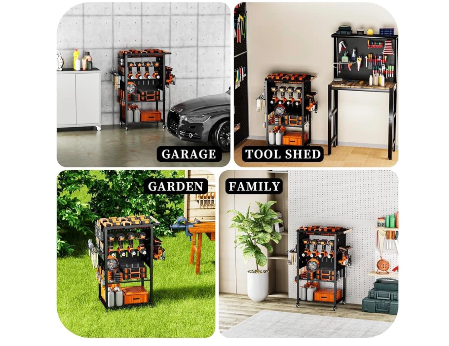 Heavy-Duty Power Tool Storage Cart - photo 3
