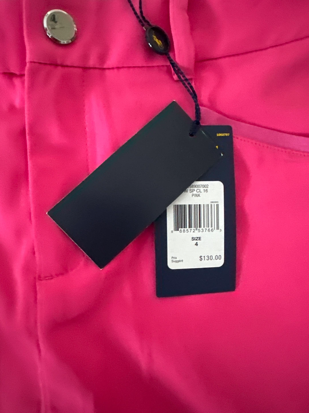 Polo Golf Ralph Lauren Pink Skirt Size 4 - photo 2
