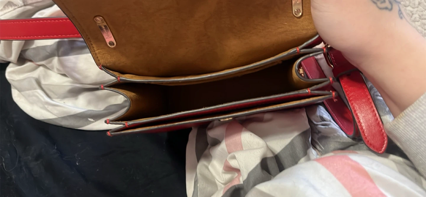 Coach Red Leather Shoulder Bag - photo 3