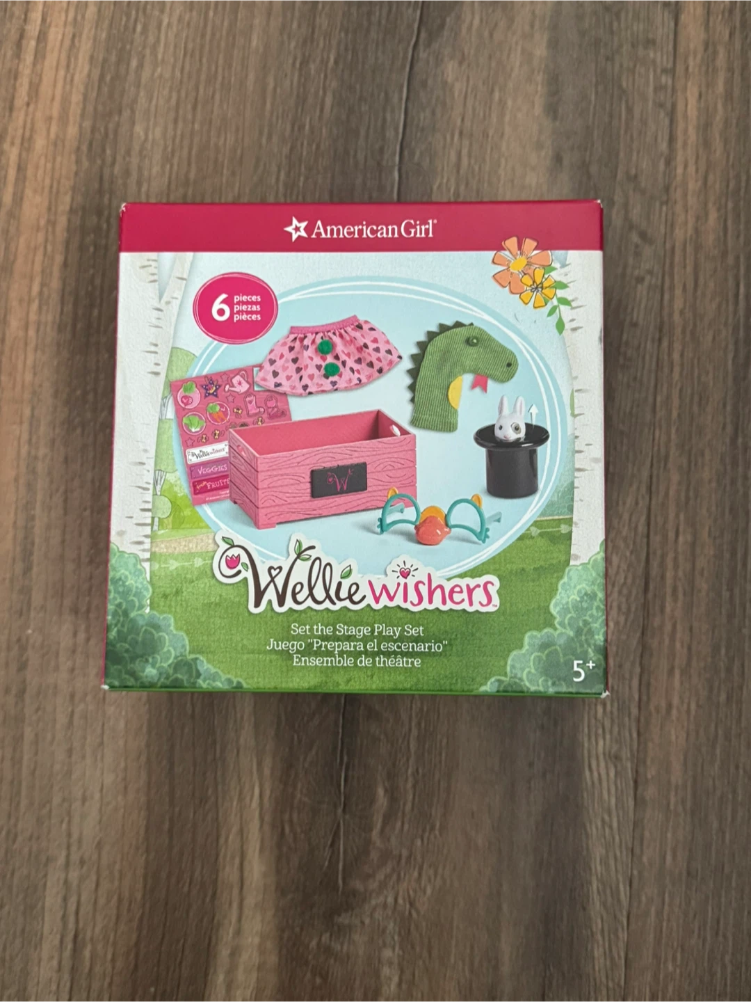 🏆 American Girl Welliewishers Set the stage Play Set New