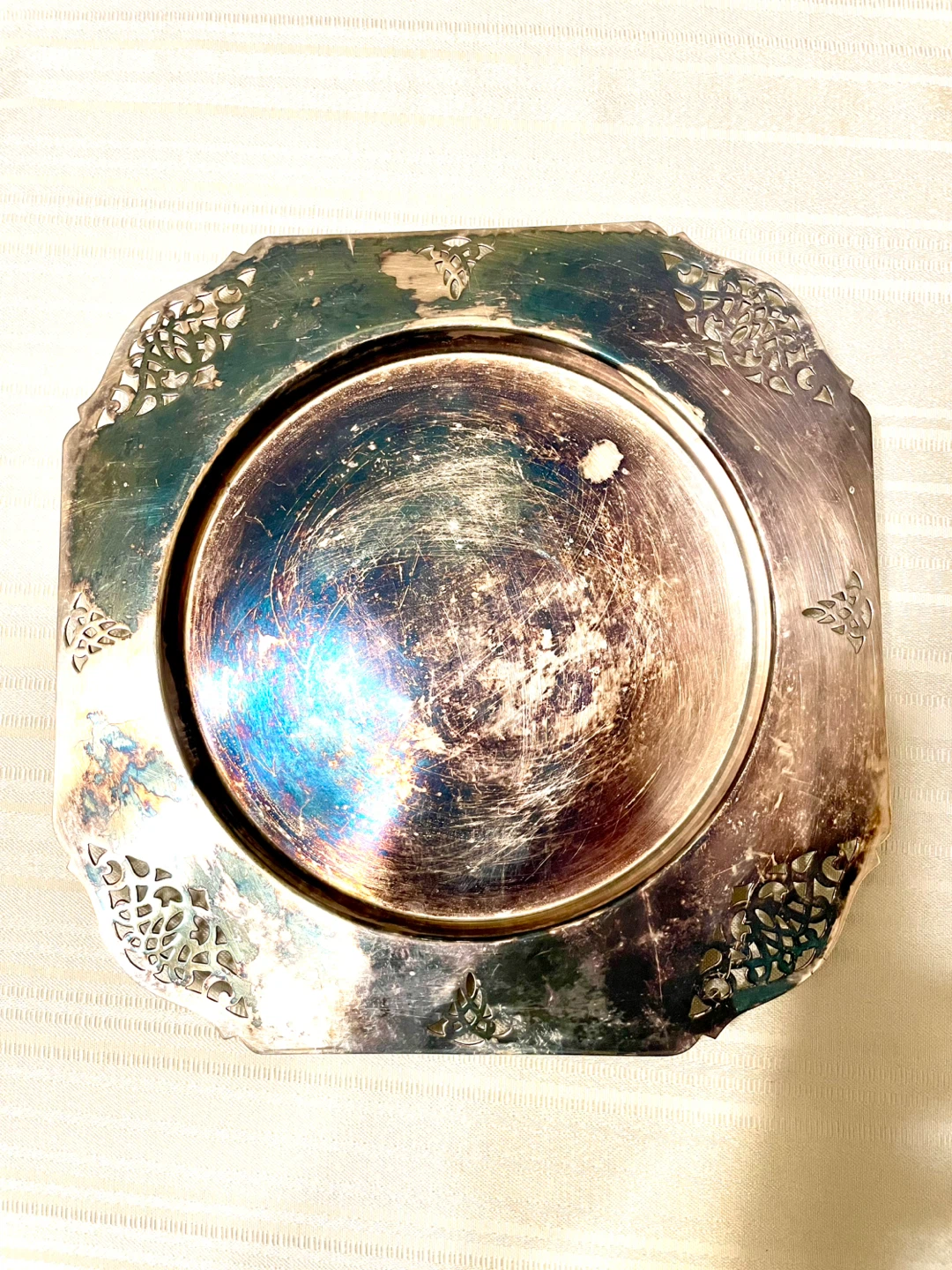 Angora Silverplate Tray Platter Made in England 🏆 - photo 3