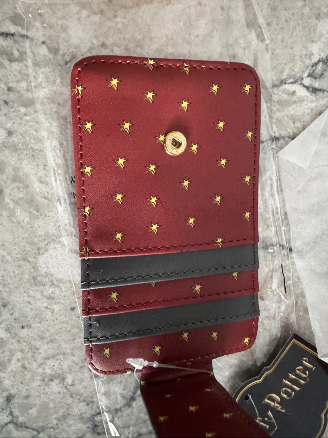 🏆 Harry Potter Card Holder Owl Hedwig Wallet Slim Compact NWT - photo 4
