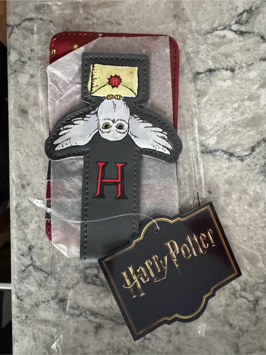 🏆 Harry Potter Card Holder Owl Hedwig Wallet Slim Compact NWT - photo 2