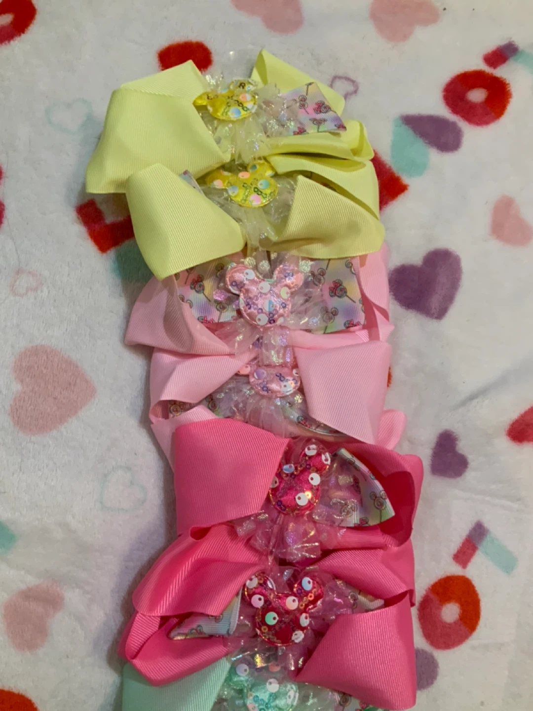 Disney Mickey Mouse Hair Bows