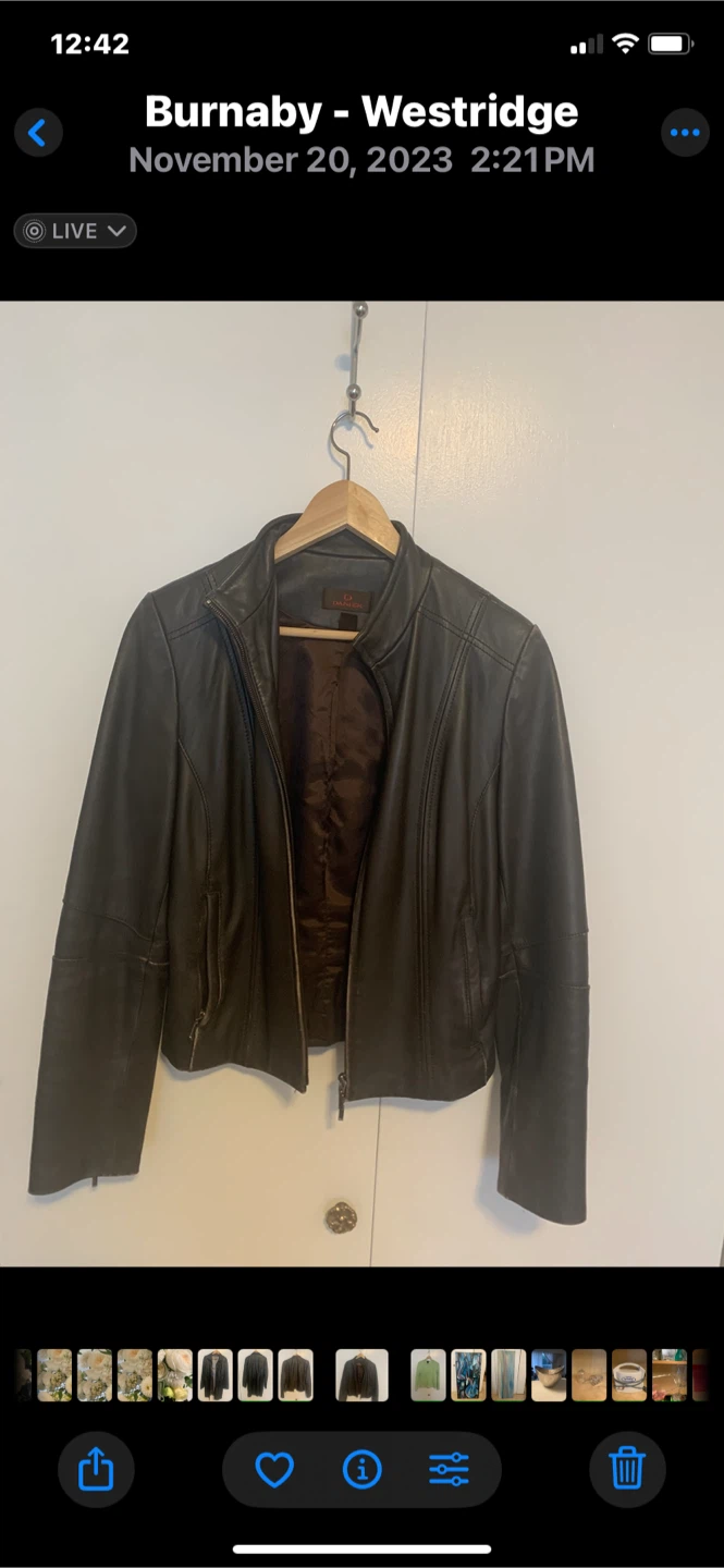 Brown Leather Jacket 🏆