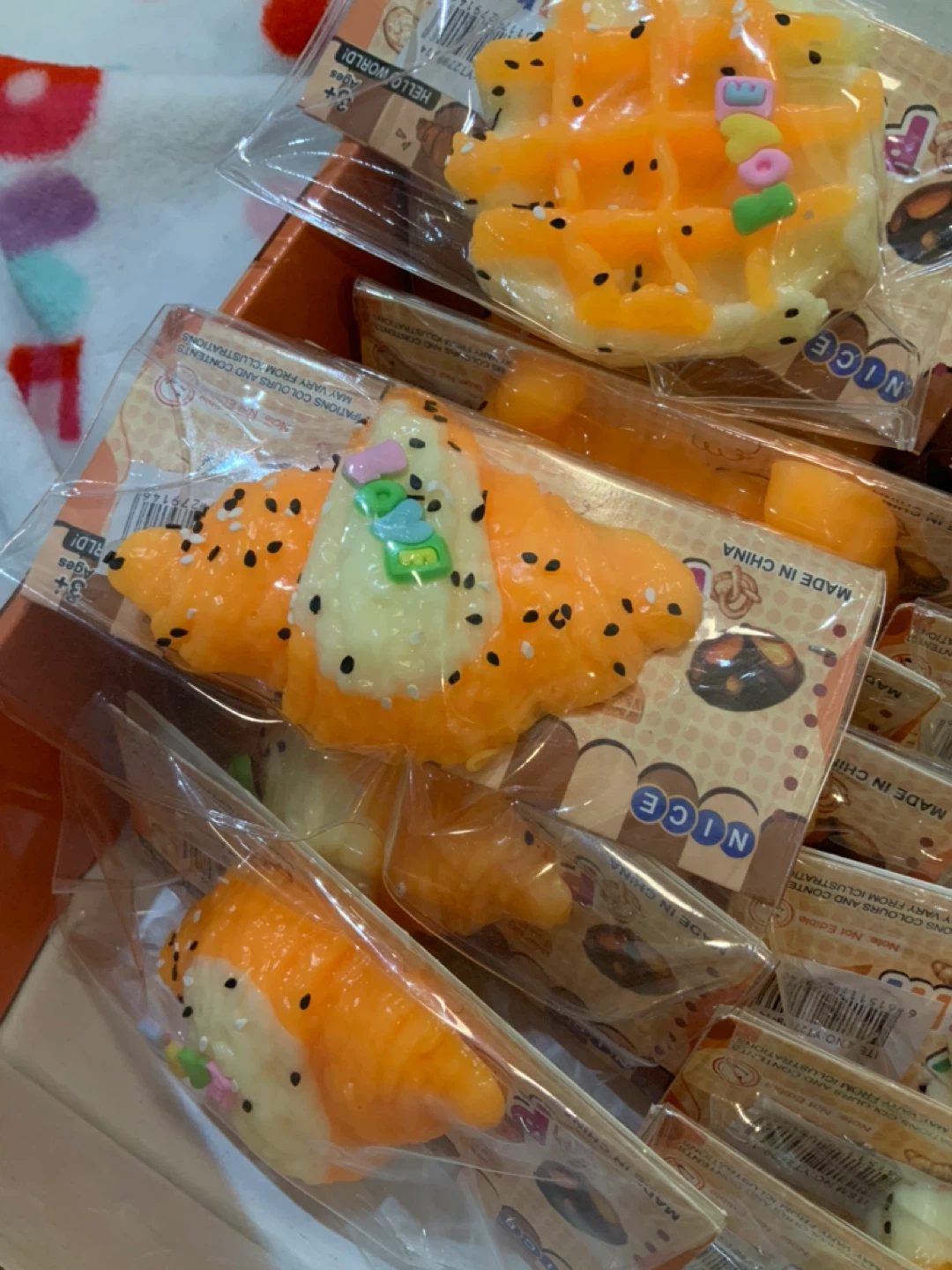 Kawaii Squishy Toys - Food Shaped (Donuts, Croissants, Sushi)